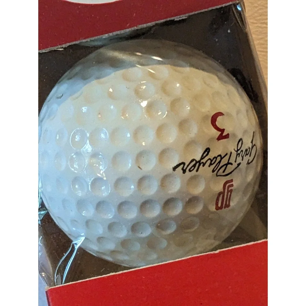 Vintage Dunlop Gary Player GP Signature Golf Balls 1 Sleeve 3 Golf Balls NEW